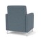 Lesro Siena Lounge Reception Guest Chair, 27 in W 29.5 in L 32.5 in H SN1101 - alternate 2